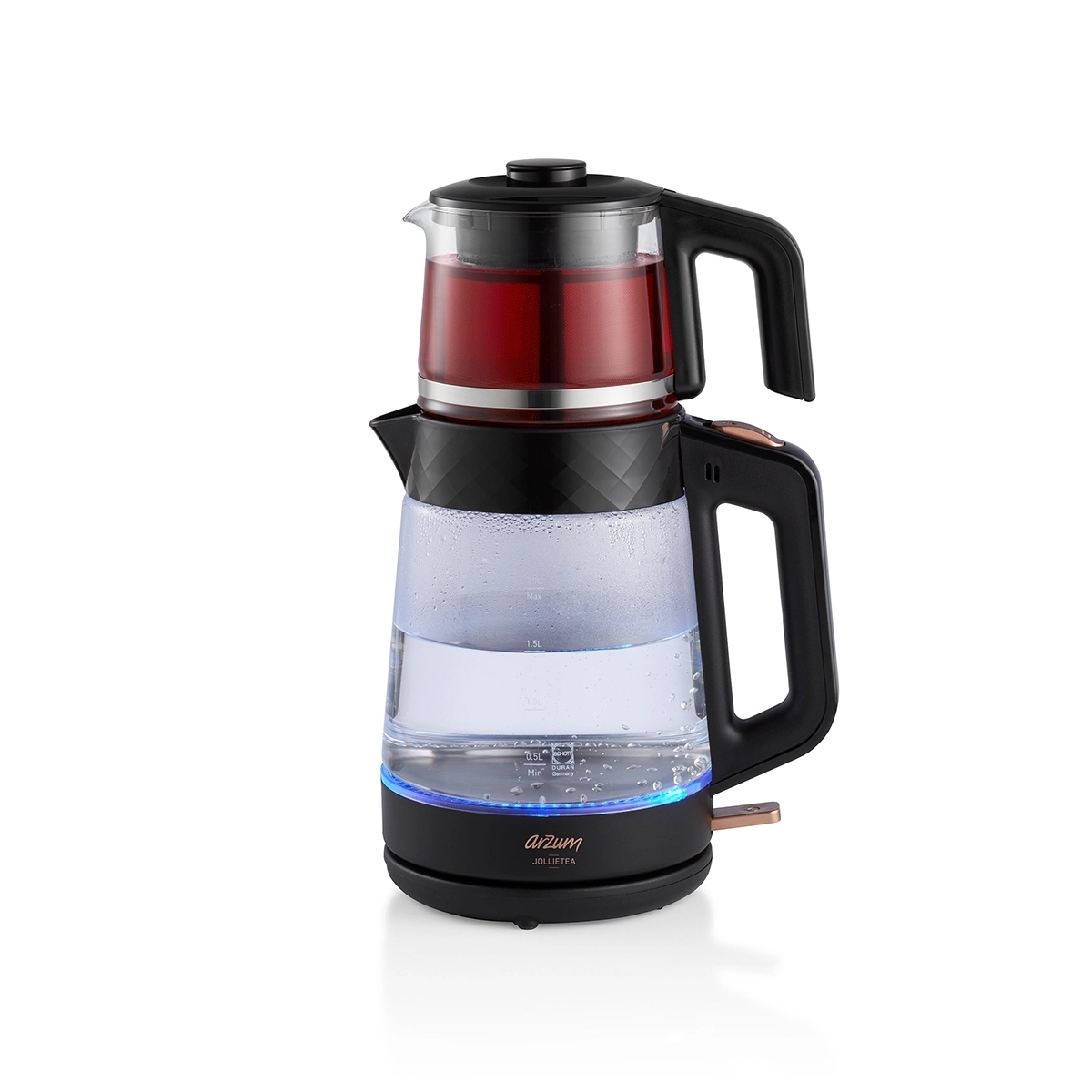 Arzum AR3101-CC Gusto 1900 W Cam Çay Makinesi