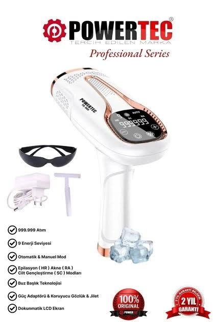 Powertec TR-999 IPL Lazer Epilasyon Aleti