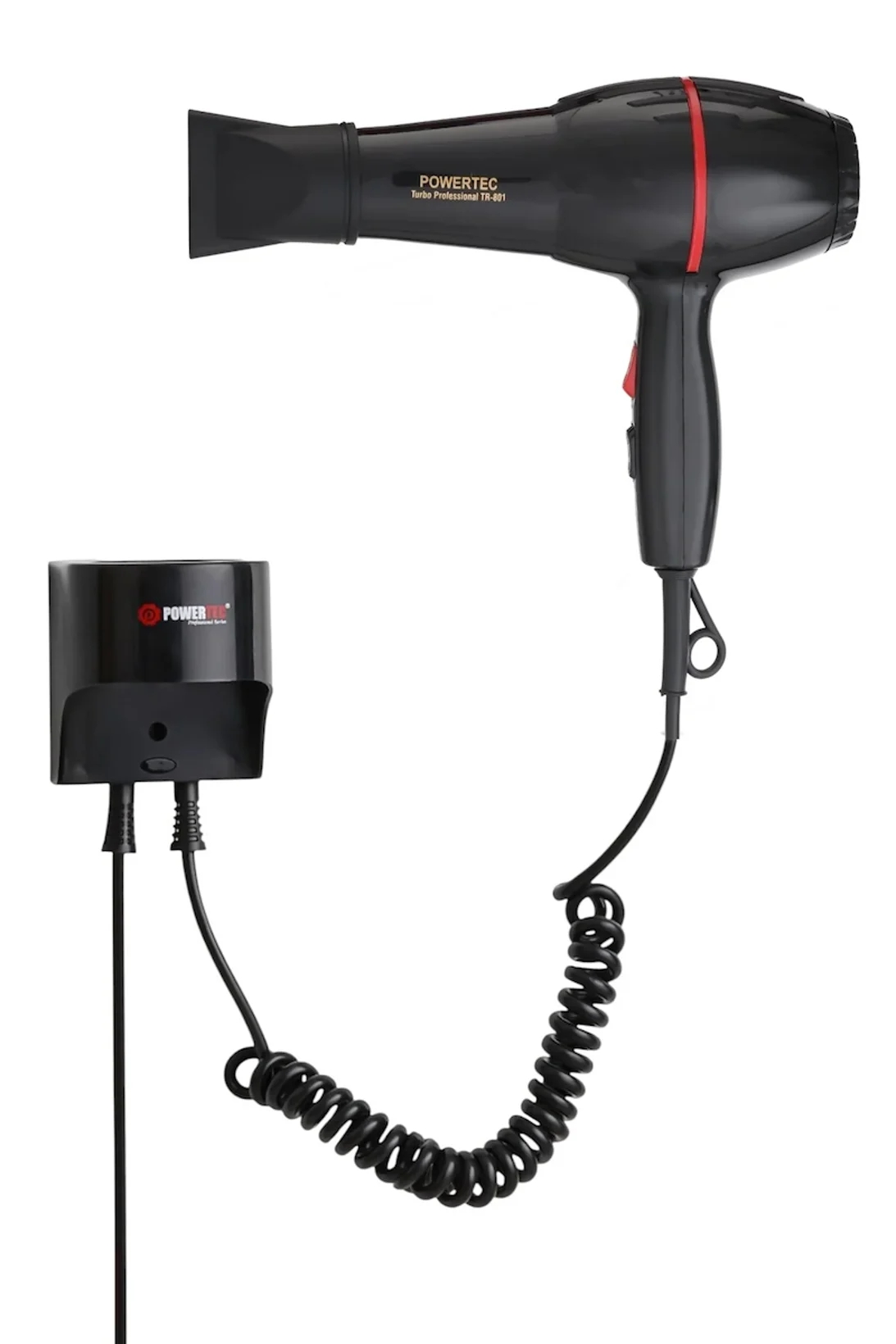 Powertec TR-301 2500 W Askı Aparatlı Saç Kurutma Makinesi