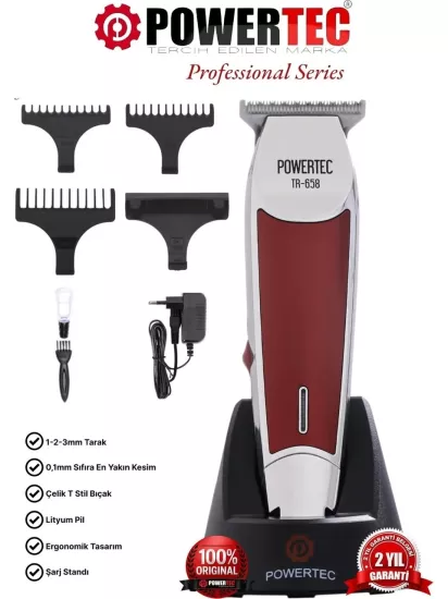 Powertec TR 658 Saç Kesme Makinesi