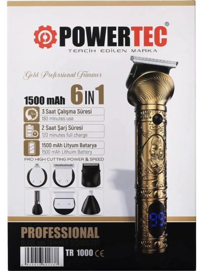 Powertec TR-1000 6in1 Erkek Bakım Seti